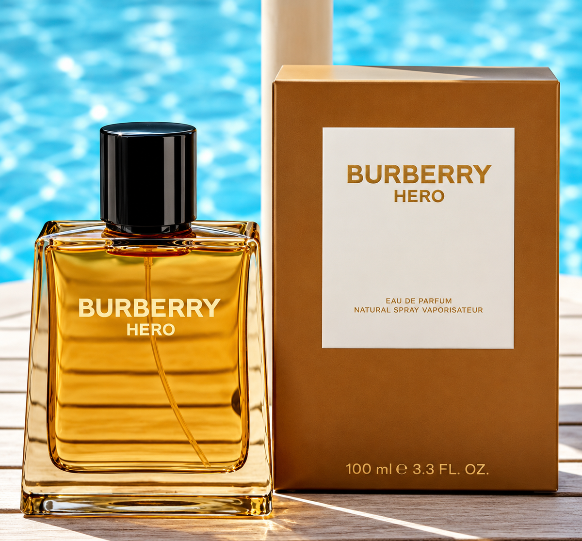 Burberry Hero Eau de Parfum Spray for Men 100ml / 3.3 oz