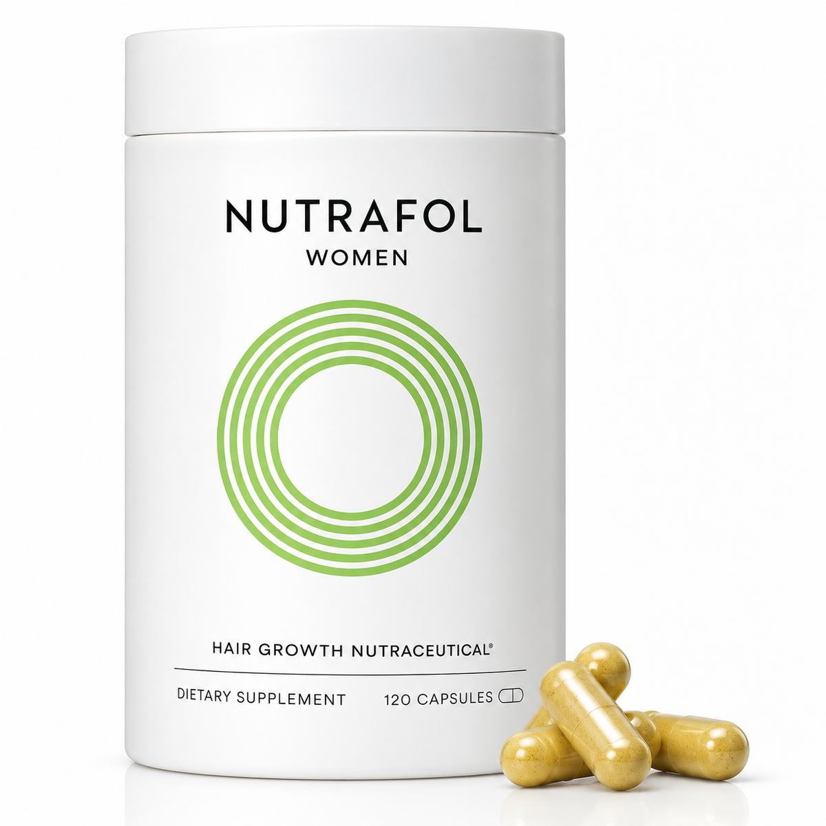 Nutrafol Women’s Hair Growth Supplements Ages 18–44, 120 Capsules