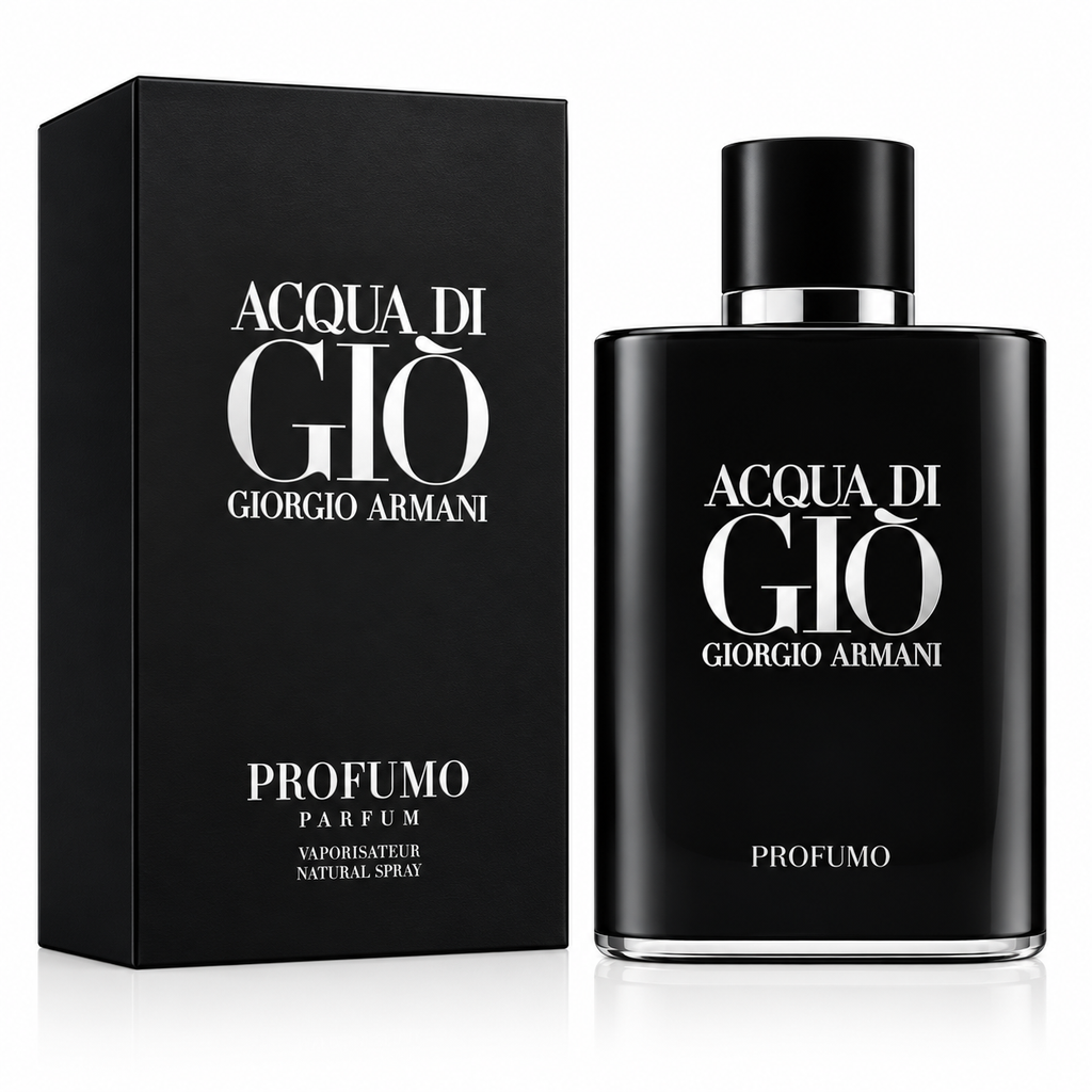 Acqua di Giò Profumo Parfum for Men – Black Bottle Fragrance