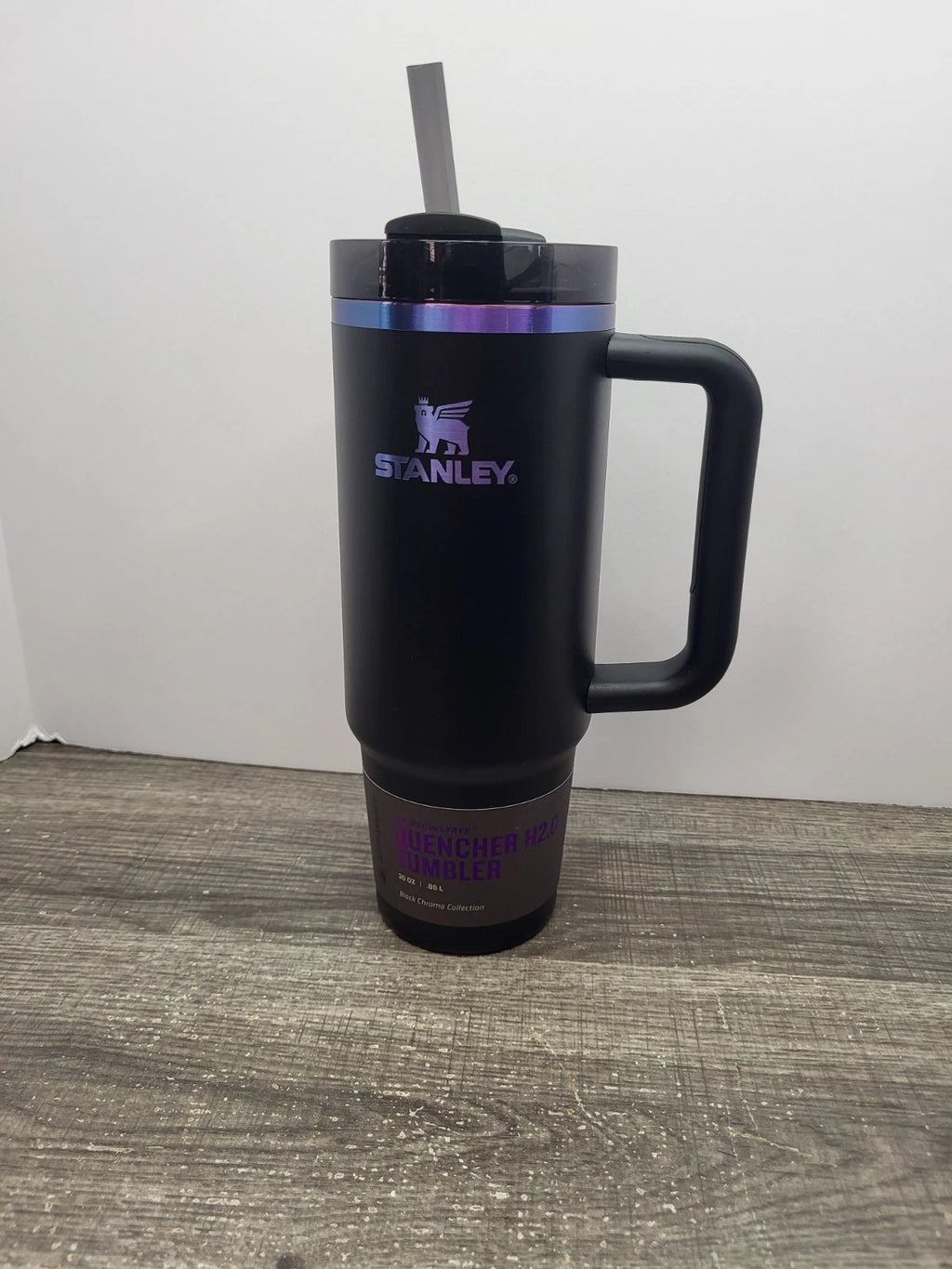 Stanley Black Chroma Quencher H2.0 FlowState Tumbler 40 oz
