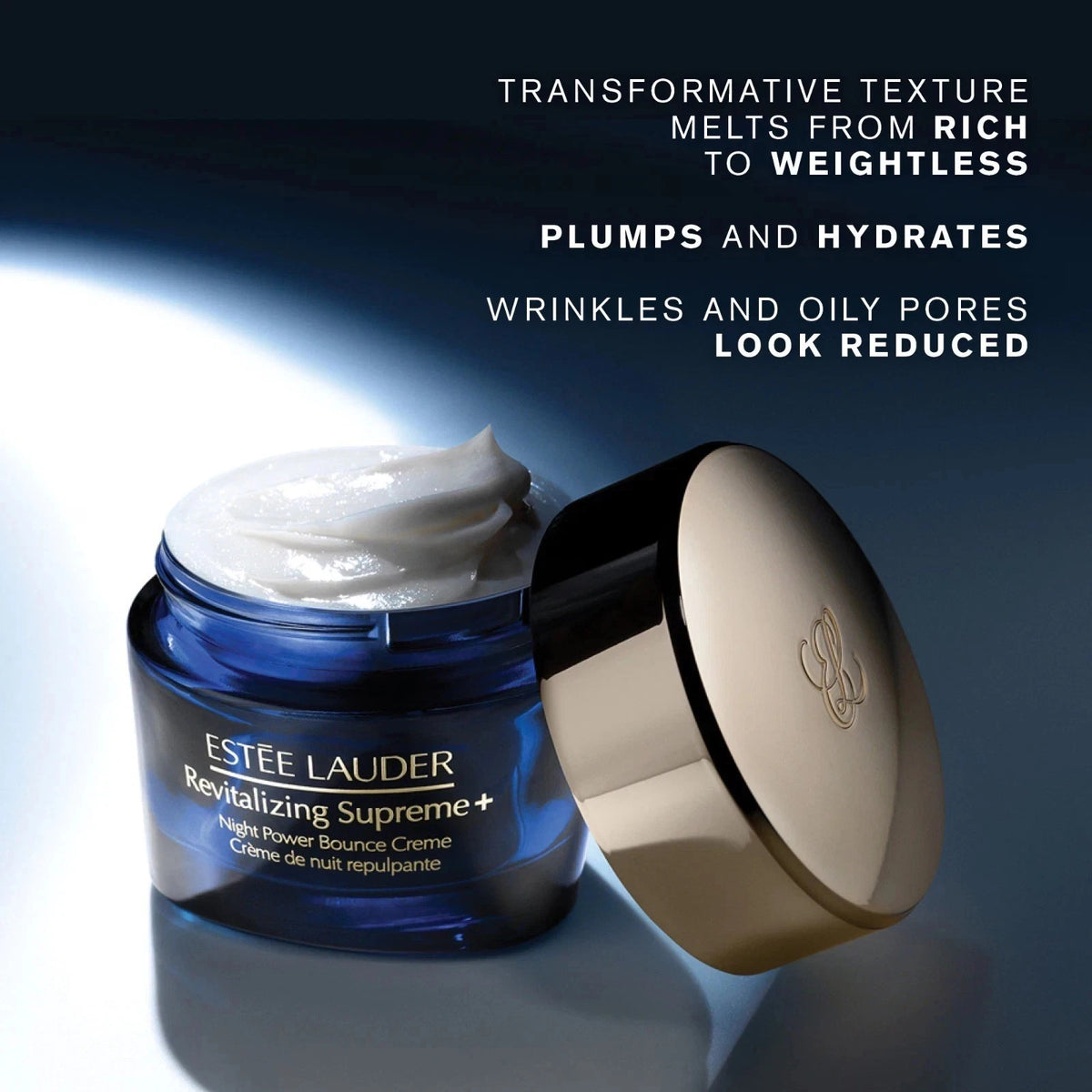 Estée Lauder Revitalizing Supreme+ Night Power Bounce Creme – Night Face Moisturizer