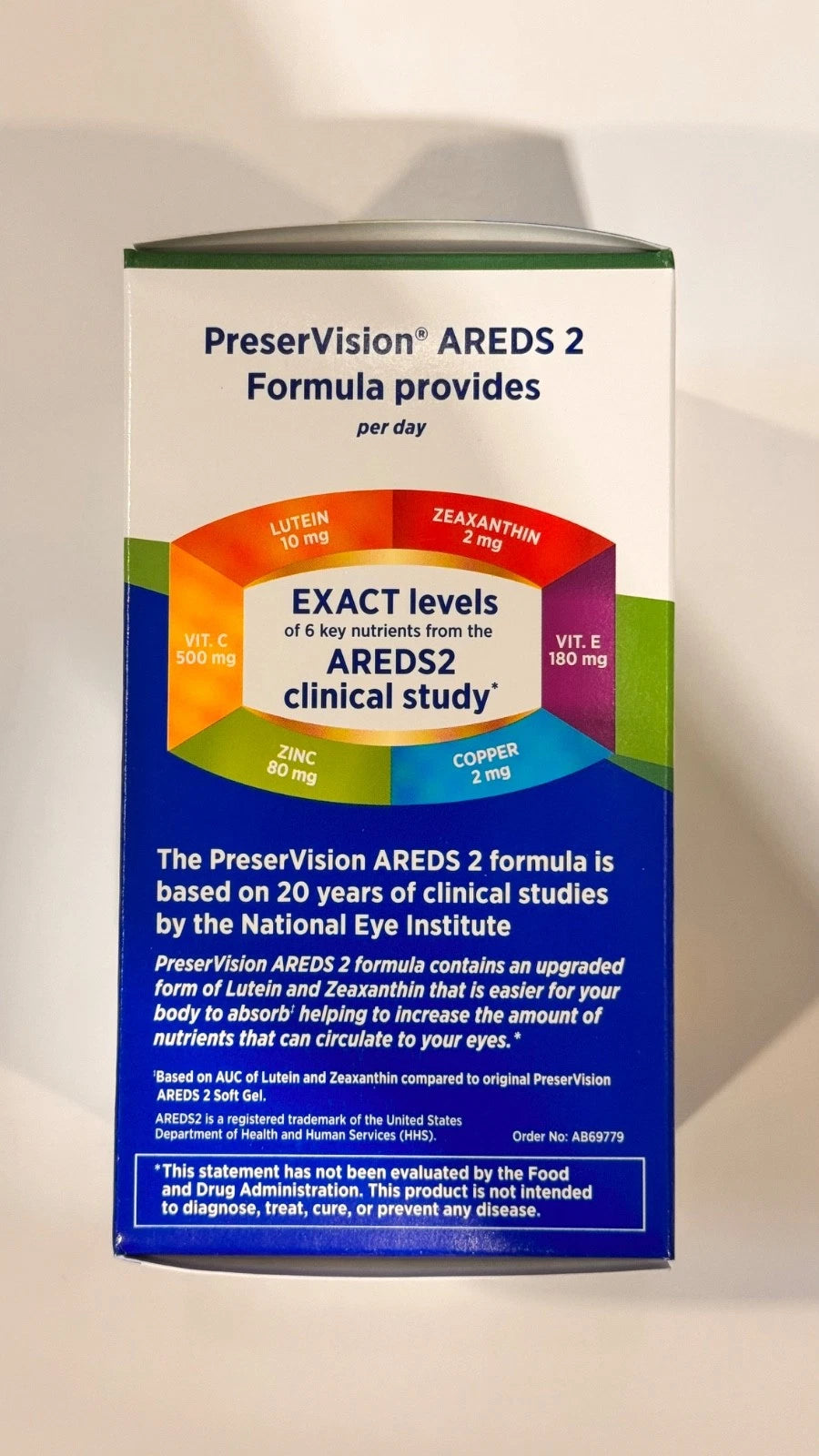 Bausch + Lomb PreserVision AREDS 2 Eye Vitamin & Mineral Supplement, 210 Mini Soft Gels