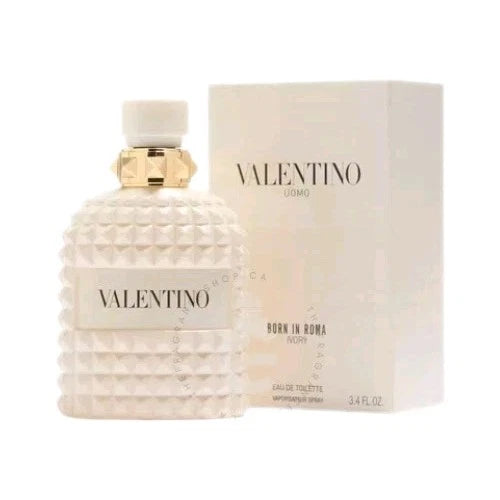 Valentino Uomo Born in Roma Ivory Eau de Toilette for Men 3.4 oz / 100ml – Discontinued