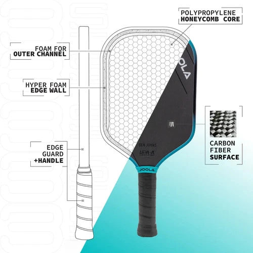 JOOLA Ben Johns Perseus 3S 16mm Pickleball Paddle – New