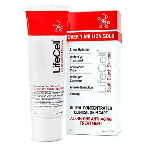 LifeCell All-In-One Anti-Aging Cream 2.54 oz / 75ml – Wrinkle & Dark Circle Care