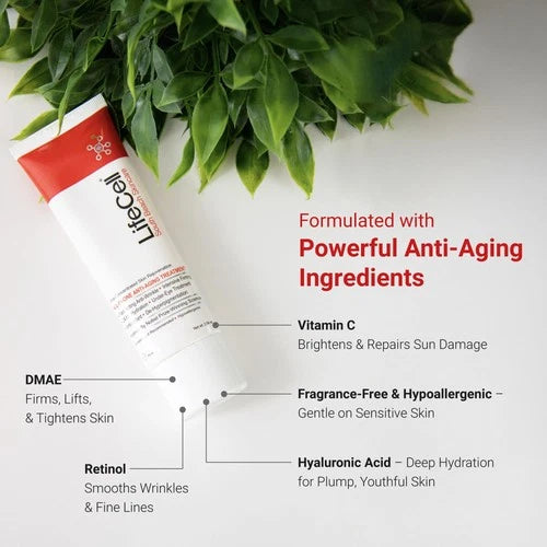 LifeCell All-In-One Anti-Aging Cream 2.54 oz / 75ml – Wrinkle & Dark Circle Care