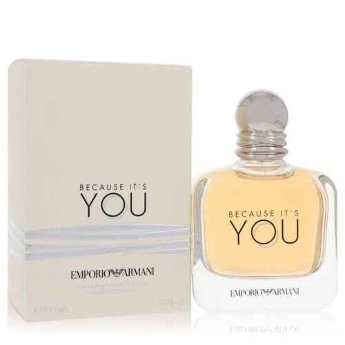 Emporio Armani Because It’s You Eau de Parfum for Women – 100ml / 3.4 oz